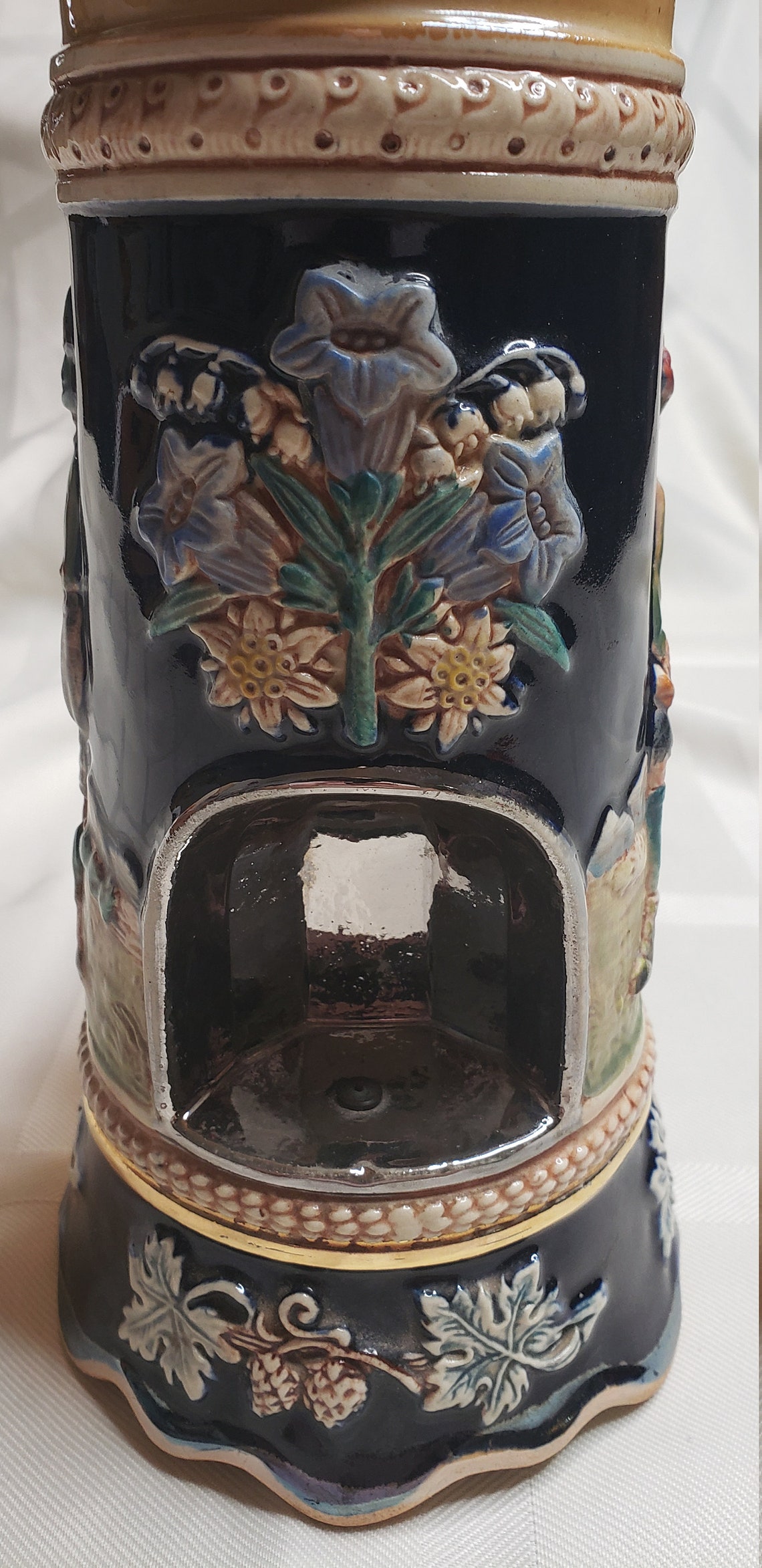 Authentic German Beer Stein Music Box Auf Wiedersehn D.P. Etsy