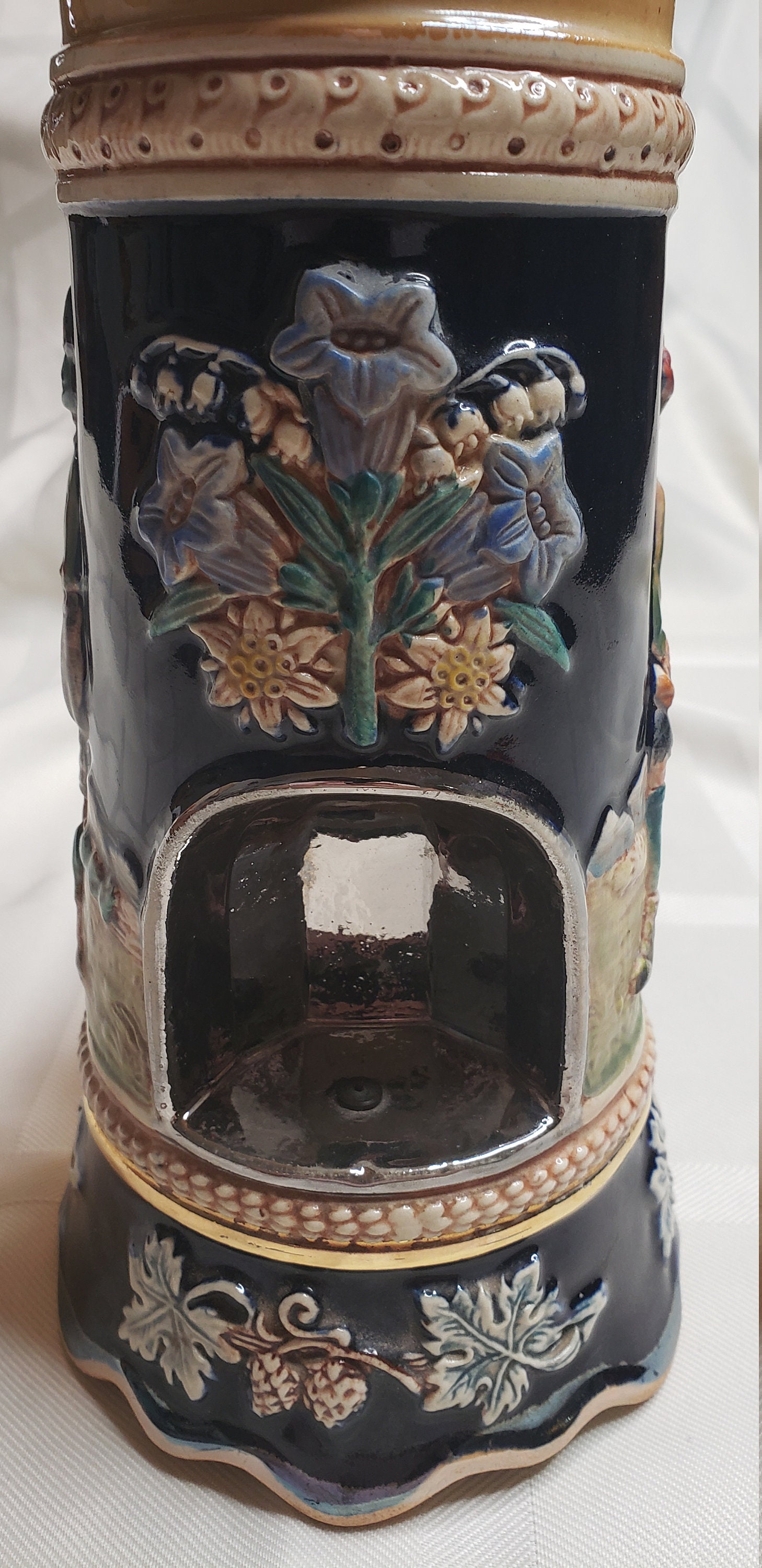 Authentic German Beer Stein Music Box Auf Wiedersehn D.P. Etsy