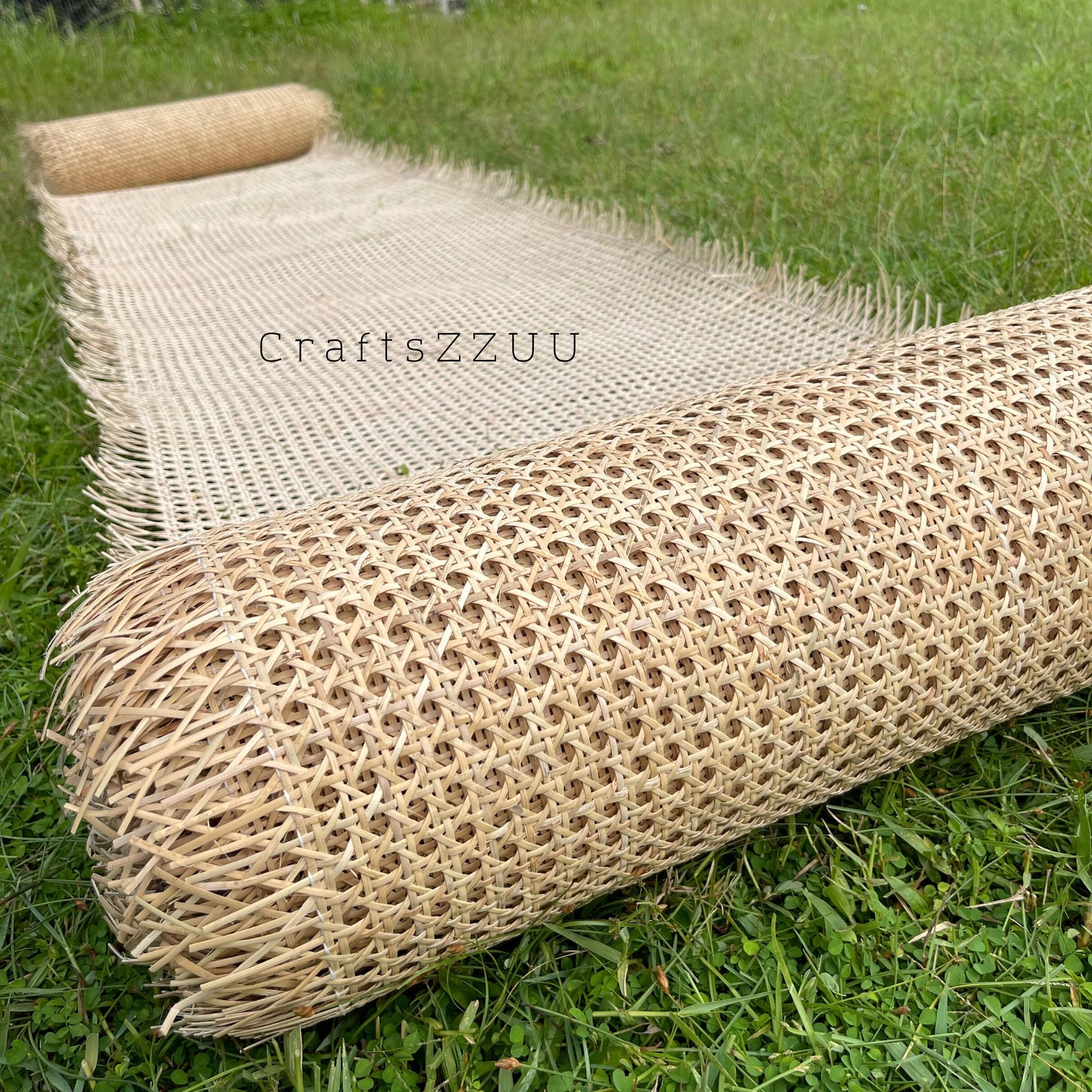 Width: 20, Rattan Cane Webbing Roll, Premium Mesh Cane, Hexagon