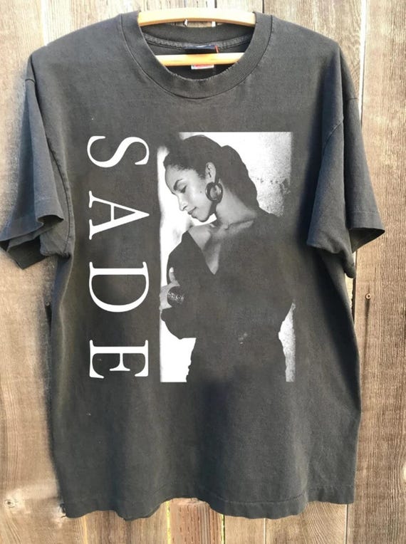 Sade Adu Graphic T-shirt, Vintage Sade T-shirt, 90s Sade Shirt