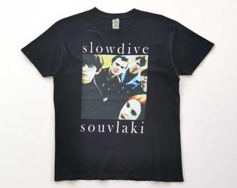 Slowdive Souvlaki Shirt, Slowdive Tour 90s Vintage Shirt, Slowdive Band Tee, Slowdive Gift, Slowdive fan unisex shirt, Slowdive Retro shirt