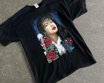 Vintage 90s Selena Quintanilla Shirt, Selena Quintanilla Tshirt, Selena Quintanilla T-shirt, Gift For Her, Gift For Him