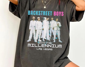Backstreet Boys Millennium Tour Music Vintage Shirt, Bring Memory Back, Backstreet Boy Band, BSB Rock Shirt, Vintage Pop Shirt