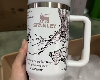 Classic Winnie The Pooh Inspired Metal Tumbler 40oz Cup, Original Classic Winnie The Pooh 40oz Tumbler, Winnie The Pooh Tumbler 40oz