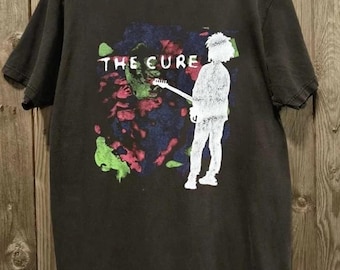 Vintage the Cure Band 90s Shirt, Robert Smith the Cure Band T