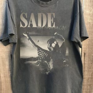 Vintage Sade Mens Large T Shirt - Etsy
