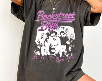 Backstreet Boys Millennium Tour Music Vintage Shirt, Bring Memory Back, Backstreet Boy Band, BSB Rock Shirt, Vintage Pop Shirt
