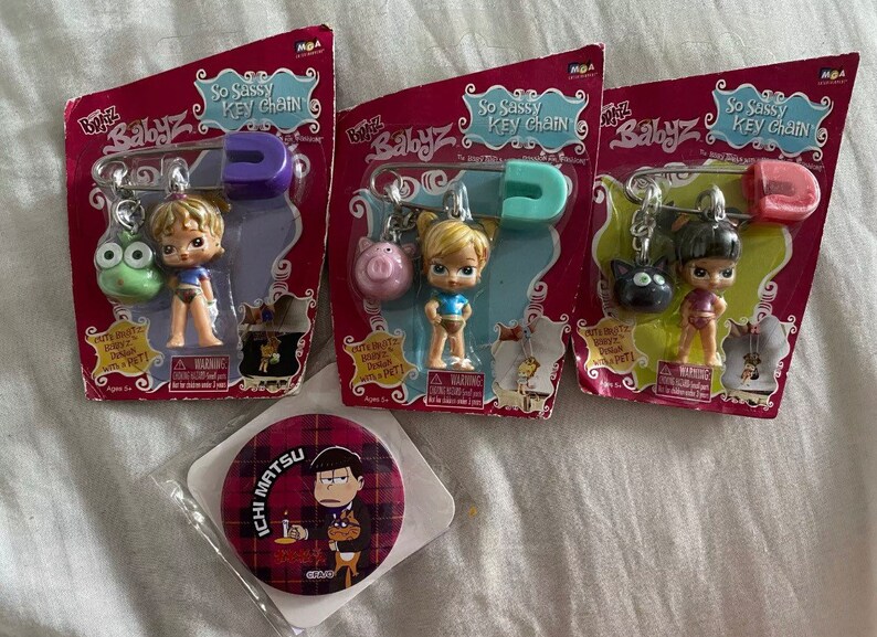 Bratz Baby Keychain Vintage 2000s Rare Yasmine Jade Cloe Etsy