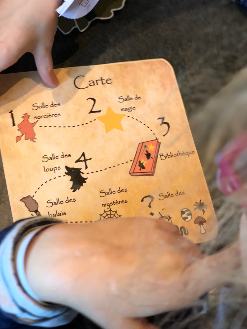 Escape Game 4/6 years old At the wizarding school image 1