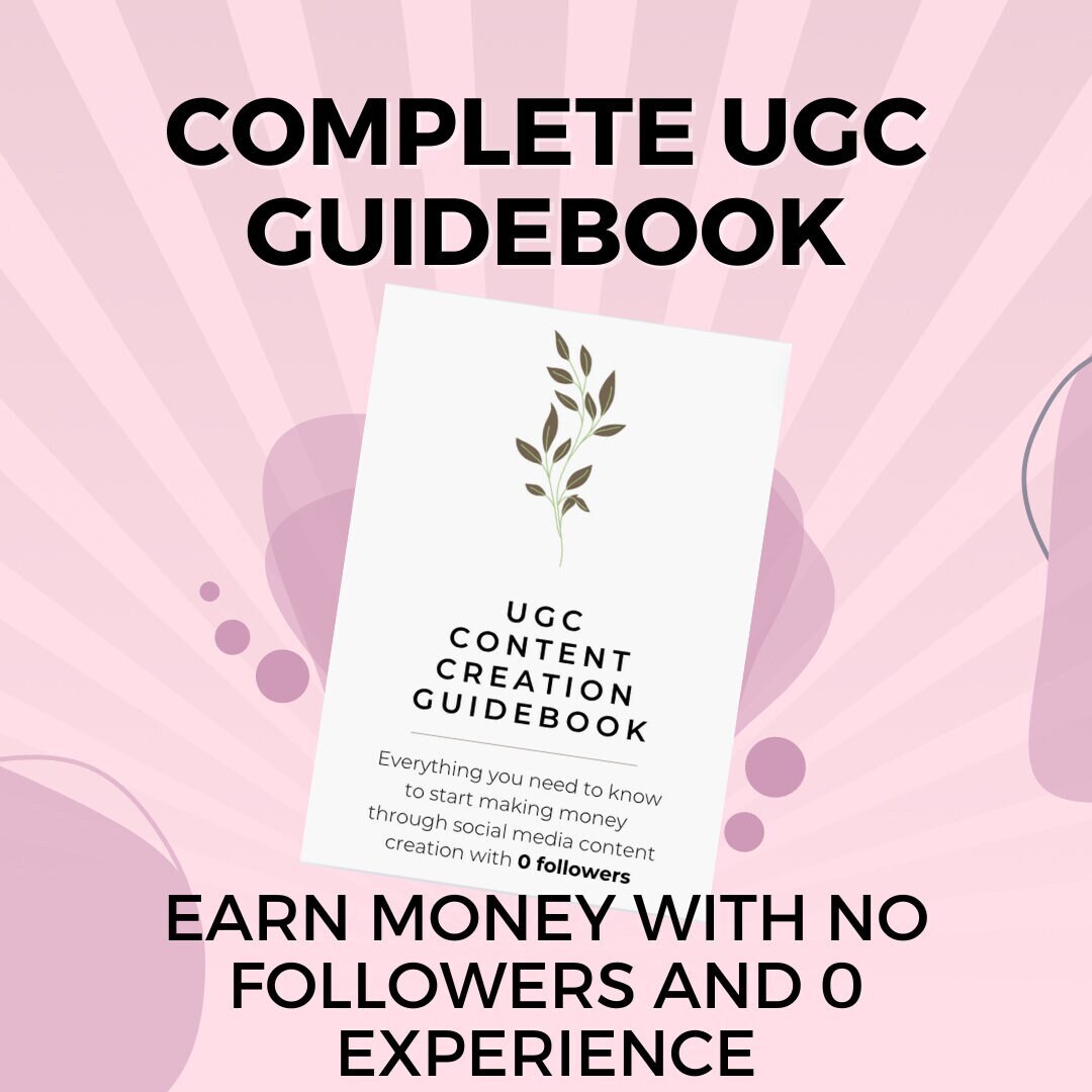 Complete Guidebook COMPLETE UGC GUIDEBOOK - Etsy