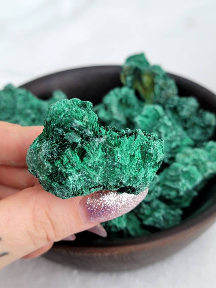 Raw malachite deals for sale