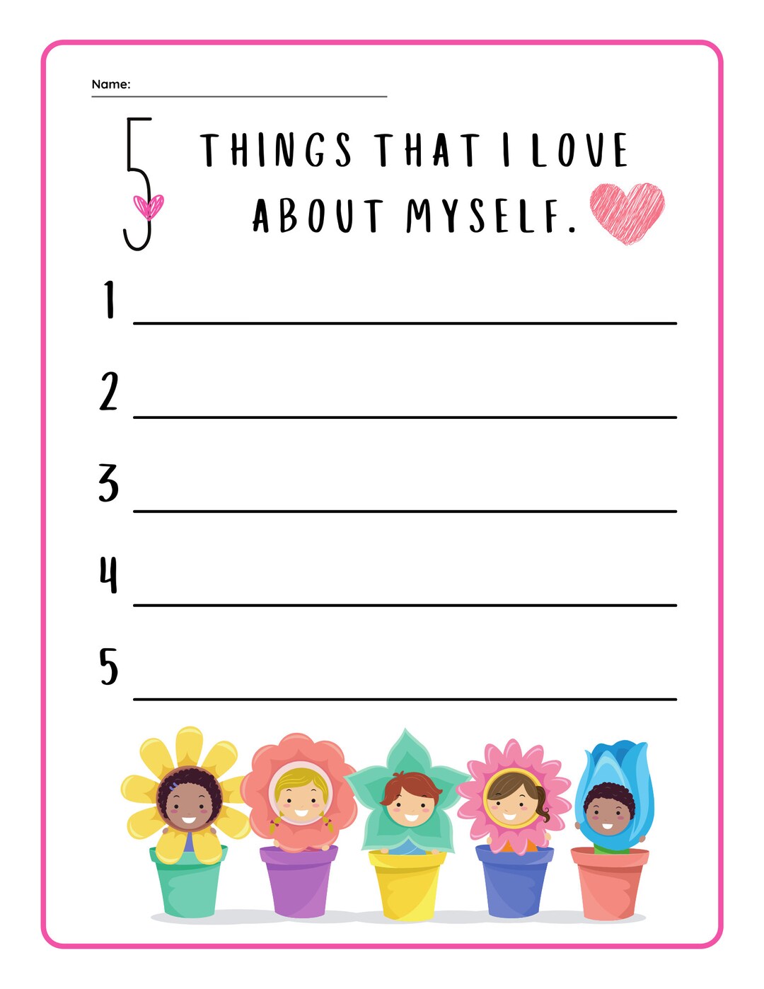 Kids Worksheets Etsy Kids Worksheets Etsy