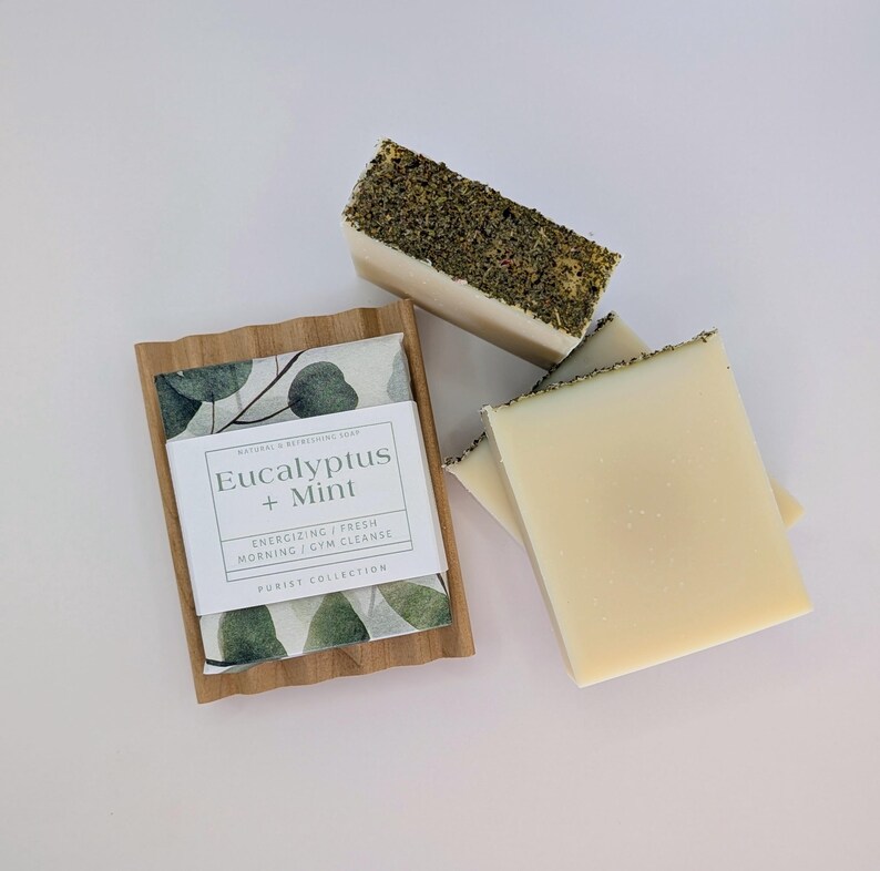 Eucalyptus Mint Soap – All Natural, Handmade Cold Process - Etsy Canada