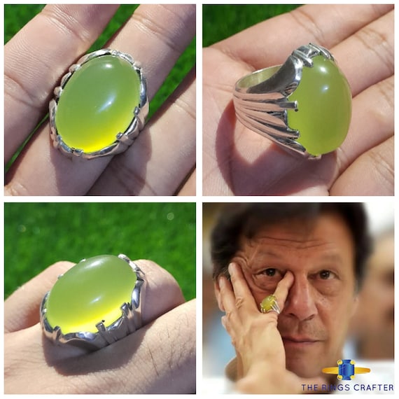 Natural Rare Grapes Color Agate Ring Imran Khan Ring Design Handmade 925 Sterling Silver Angoori Aqeeq Ring Prime Minister Kaptaan Ring
