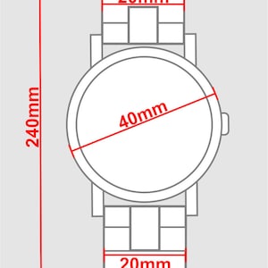 ACDC Schallplatten Uhr, mit eigenem Namen. Ø40mm Armbanduhr Made in Germany, Metallgehäuse Edelstahlband Datumsanzeige 3BAR wasserdicht Bild 7