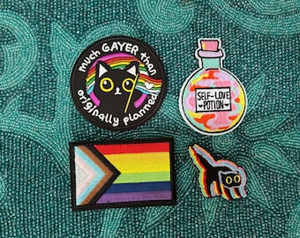 Unicorn Patches, Cat Unicorn Patch, Pegasus Patch