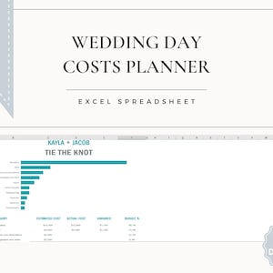 Wedding Budget Planner Spreadsheet