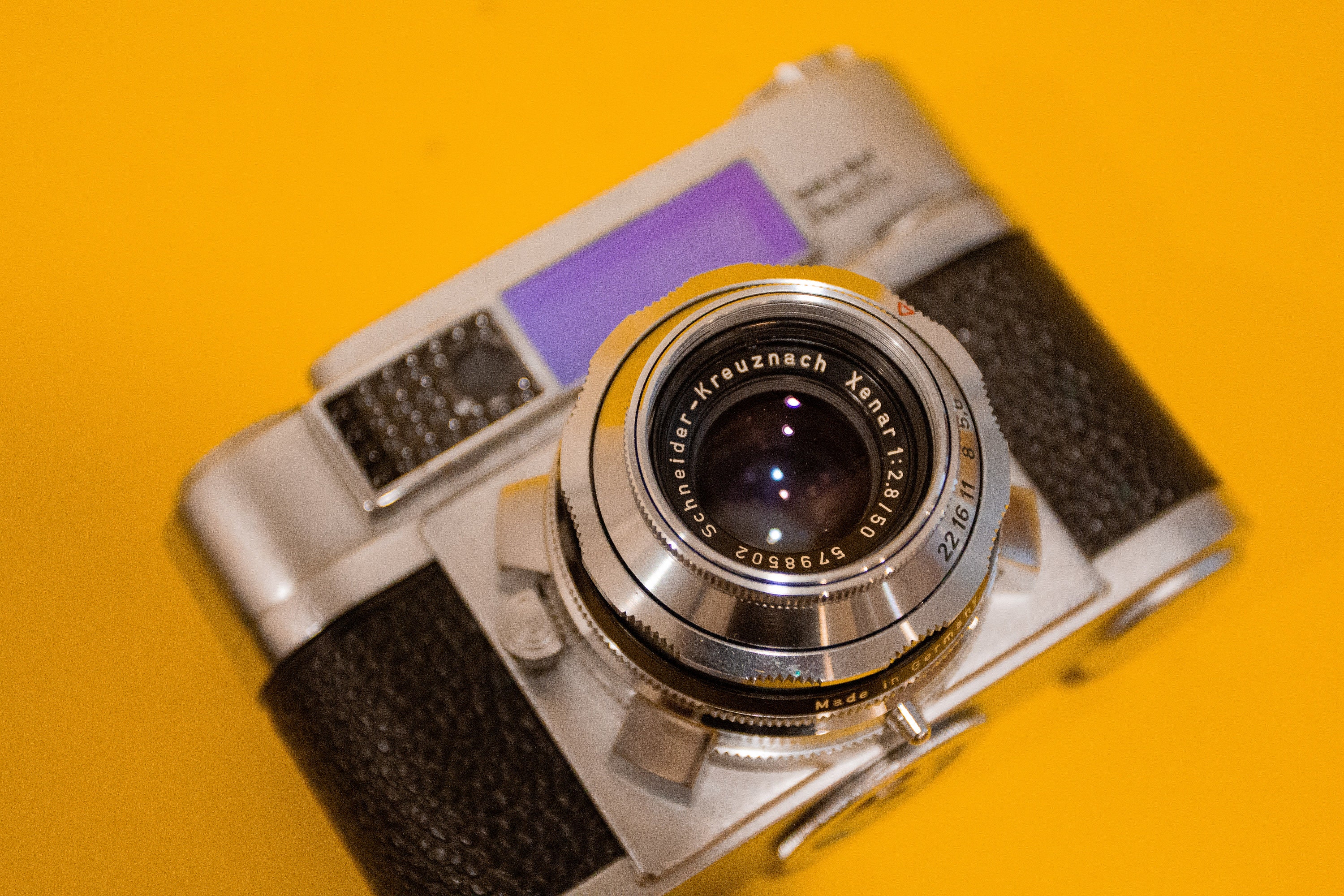 Braun Paxette Super II BL Schneider-kreuznach Xenar F/2.8