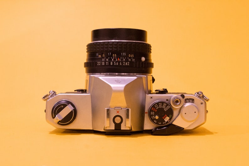 Pentax MX SLR Film Camera w/ 50mm f/1.7 Lens image 3