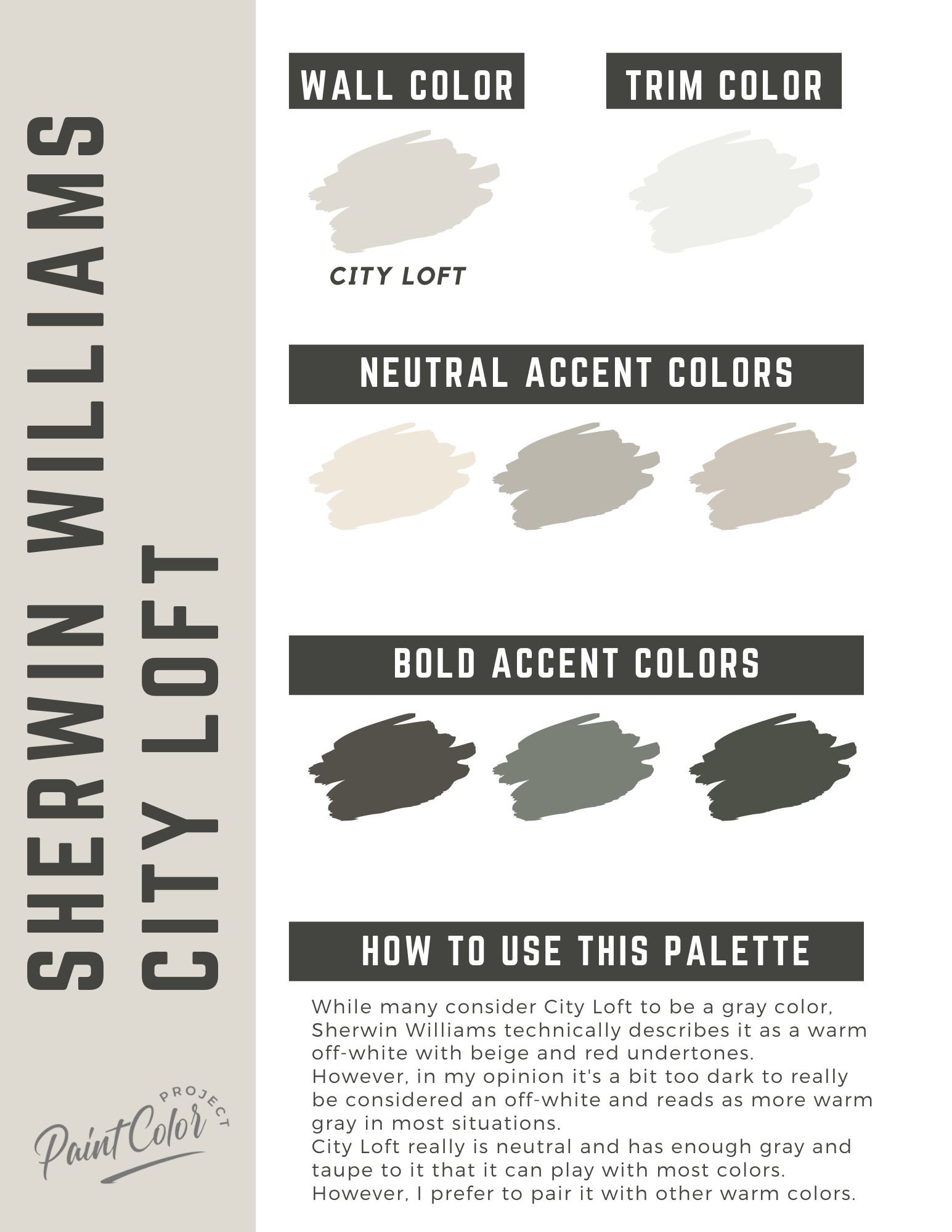 Sherwin Williams Prepackaged Paint Palette Floral Garden Color