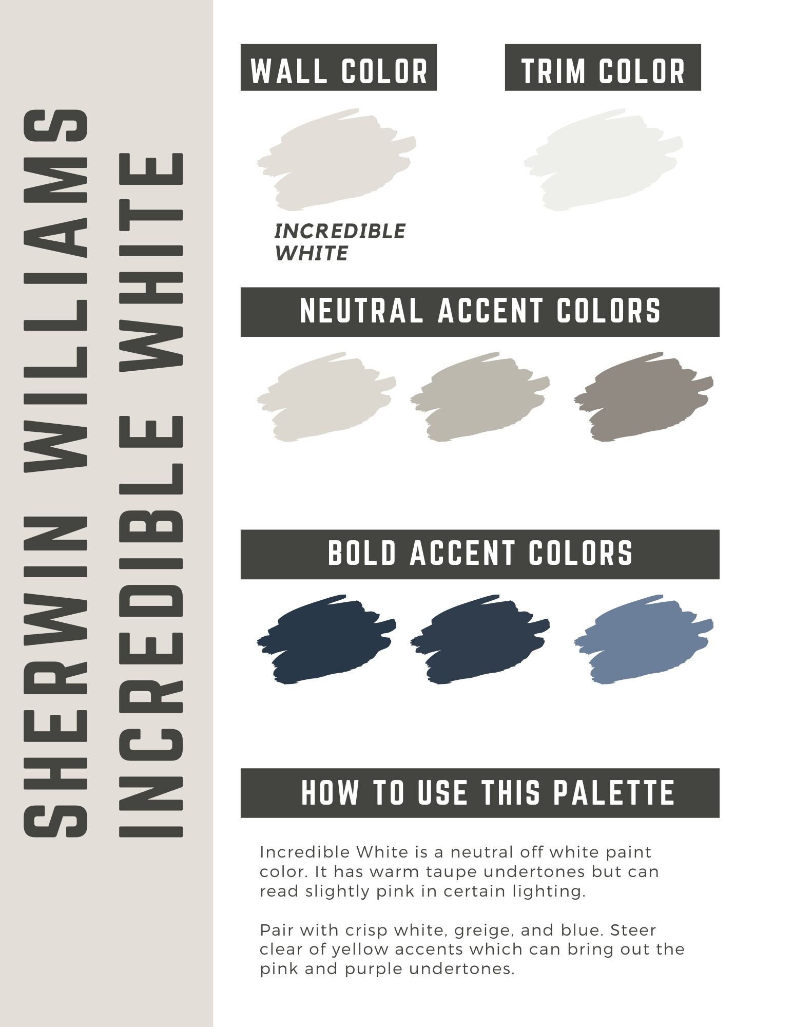 Incredible White Sherwin Williams Whole Home Color Palette Interior