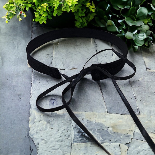 90s Velvet choker | Velvet Choker | Ribbon Choker | Choker For Women | Gothic Choker | Wedding Necklace | Victorian Choker | Black