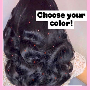 Sparkle Hair Net Made to Order: Sizes 22in 20in image 1