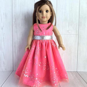Pink and Orange Party Dress - Etsy