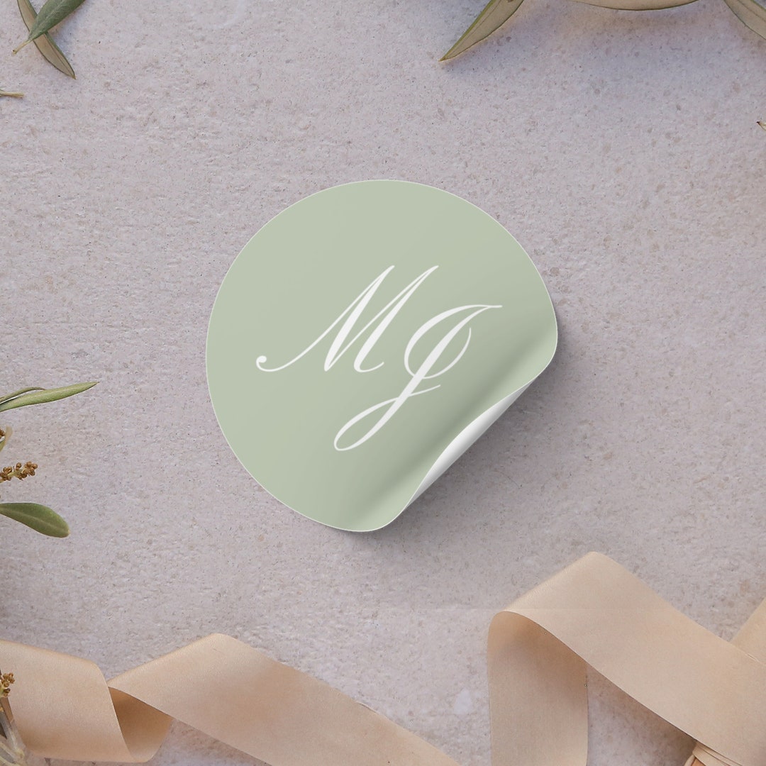 Personalised Sticker for Vellum Wedding Invitation Wedding Favour ...