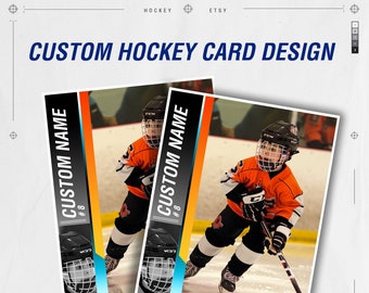 Custom Hockey Trading Card Design