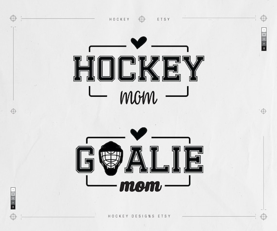 Hockey Mom SVG Bundle, Goalie Mom Shirt (Digital Files)