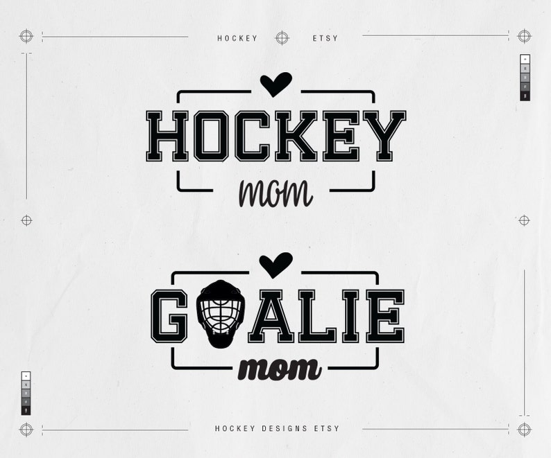 Hockey Mom Svg, Goalie Mom Svg, SVG Bundle, Goalie Mom Shirt Svg Gift