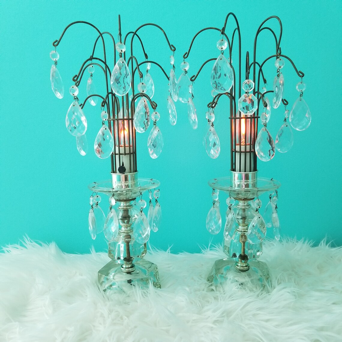 Classic Waterfall Lamps Etsy