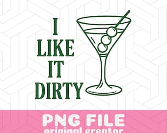 Martini png Dirty Martini png Martini Clipart Martini Art Cocktail png Digital Download Trendy Aesthetic Martini Lover Gift Funny Alcohol