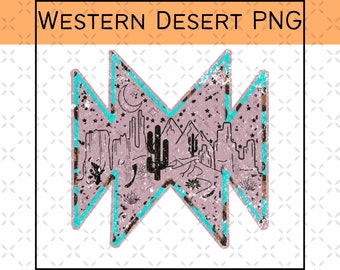 Western Vintage PNG, Western Desert PNg, Western Design PNG, Western Sublimation, Rodeo PNG, Boho Western Png, Hippie Western Png, Cowgirl