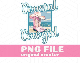 Coastal Cowgirl PNG, Social Club PNG, Western, Midwest, Countrykonsert, Cowgirl Boots PNG, Cowgirl PNG, Coastal Cowgirl Wall Art, Summer PNG