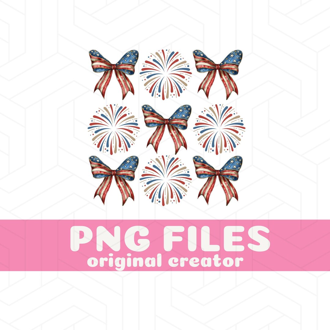 Coquette PNG 4th of July Coquette Png 4th of July Sublimation Design ...
