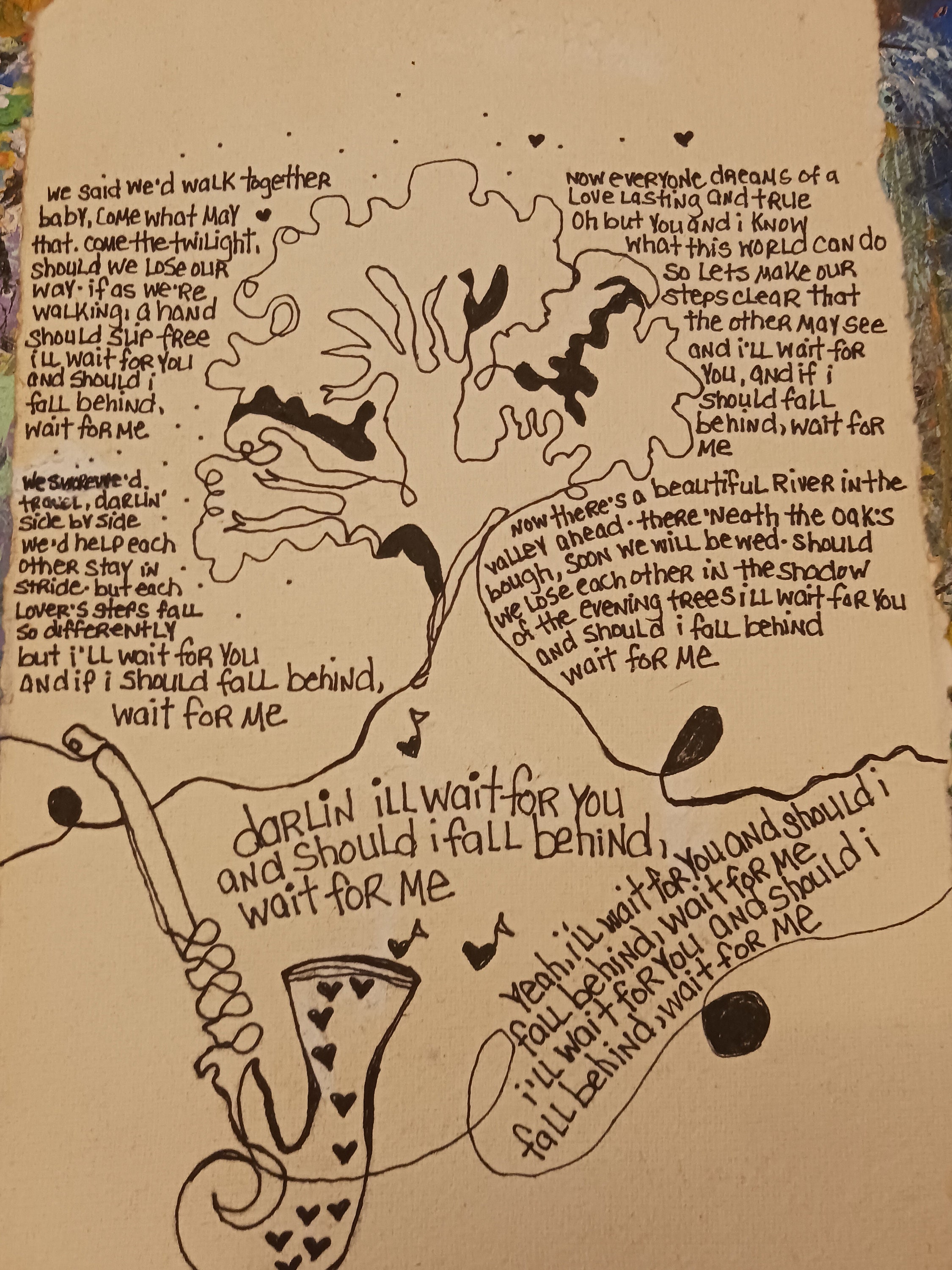 Lyric Art Drawing lyric-art-drawing