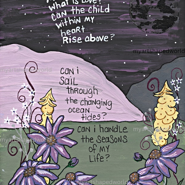 Landslide Lyrics - Etsy