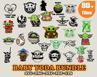 Baby Yoda Svg Etsy