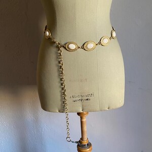 Vintage Y2K gold tone chain belt s-l400.jpg main image 3