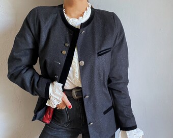ジャケット・アウター Old Brown Wool Tyrolean Jacket EK1018_BE__89180.1602480449.