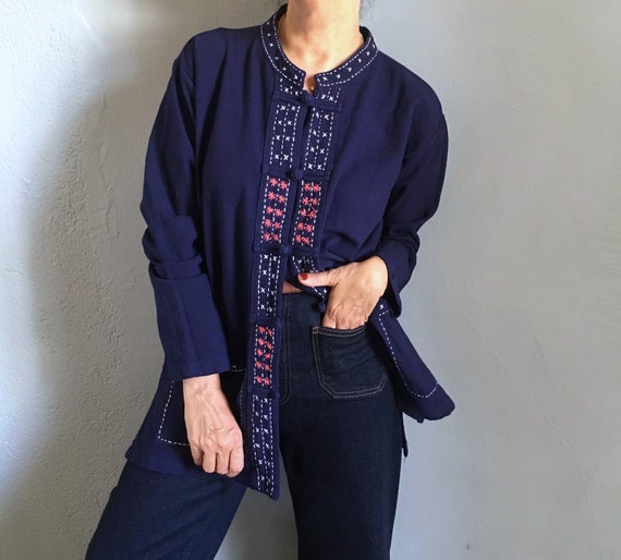 Full sleeve shop ethnic jacket