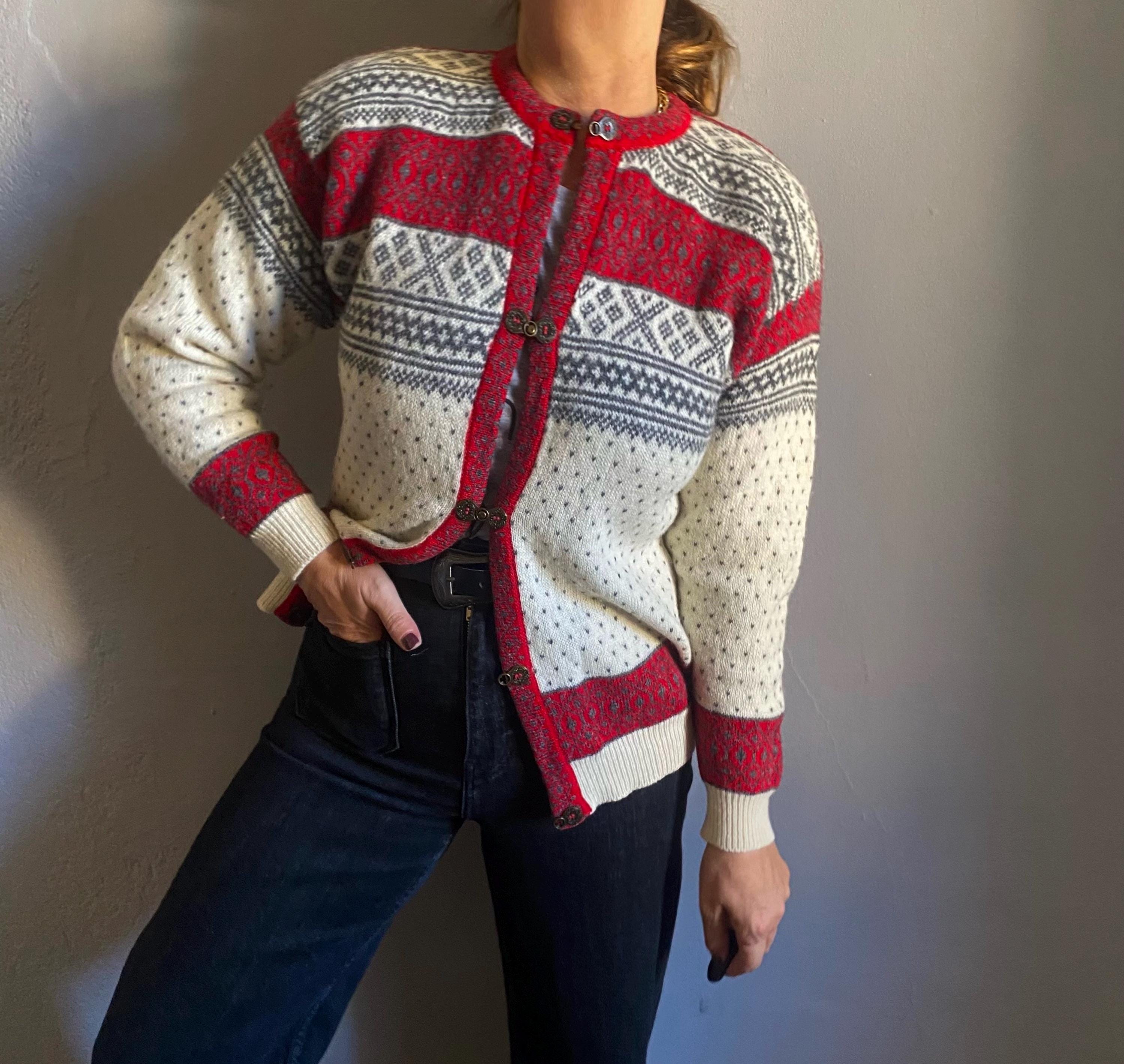 90s Jacquard Sweater - Etsy 90s Jacquard Sweater - Etsy