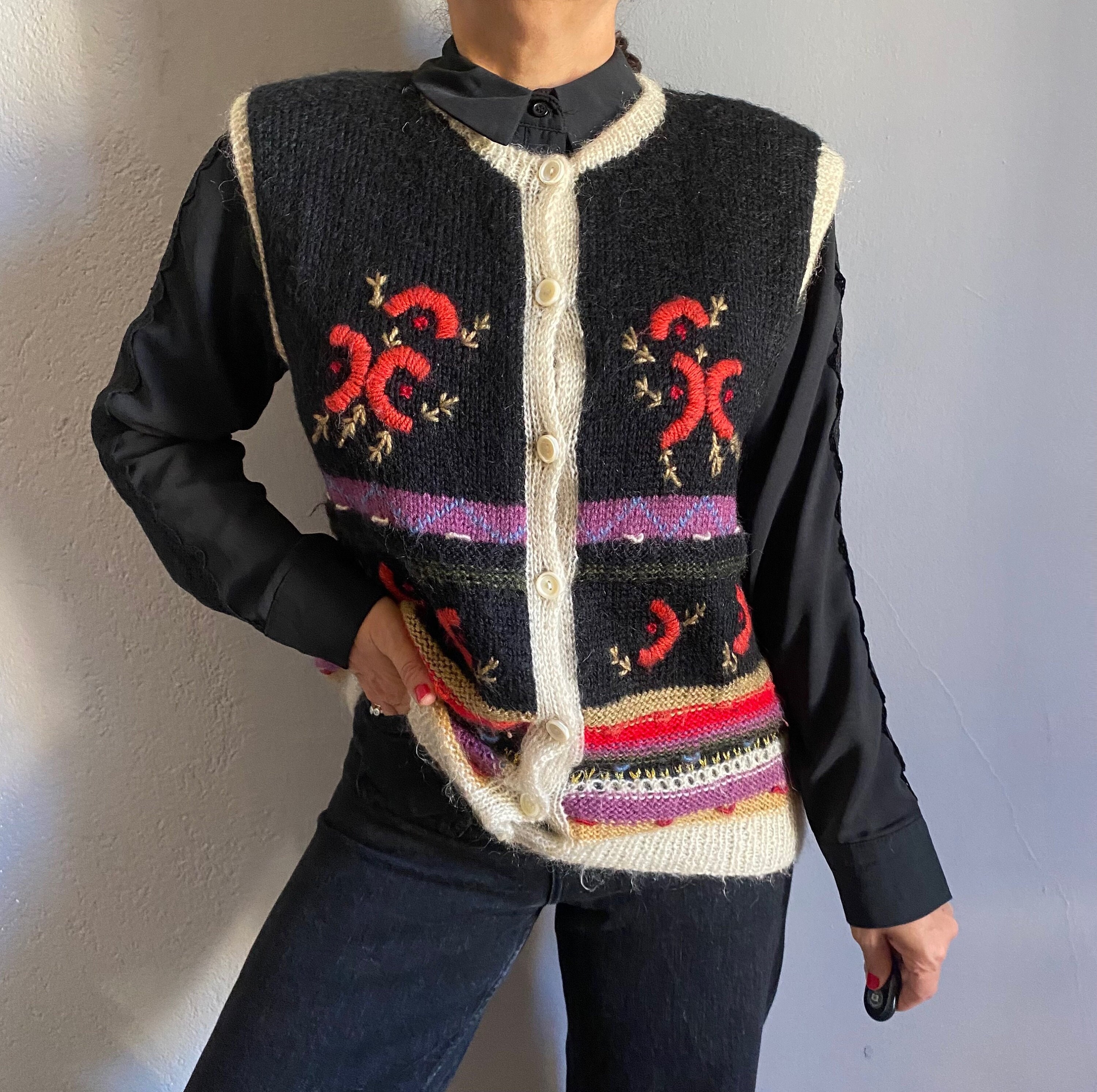 Sirogojno cardigan - Etsy 日本