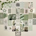 Sage Green Wall Collage - 40-80 physical prints 