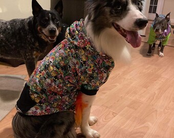 The punk large breed dog hoodie