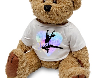 Personalised Ice Skater Teddy