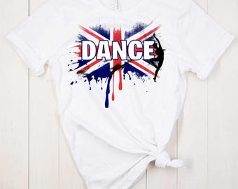 NEW British Dance Tshirt