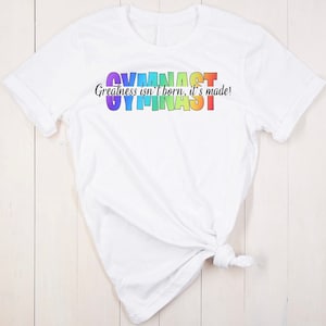 Inspirational Gymnast/Trampolinist/Tumbler T-shirts